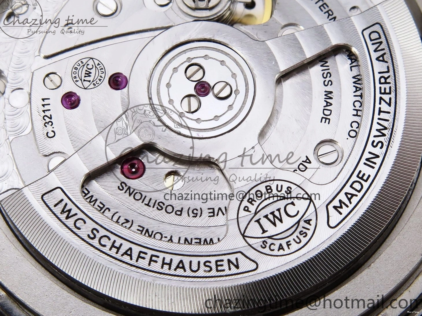 MIROTIME 0331 Pilot Mark XX IW328201 ZF 1:1 Best Edition Black Dial on Black Leather Strap A Affordable 7028